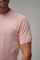 Raglan Sleeve T-Shirt - Pink - Brent Wilson