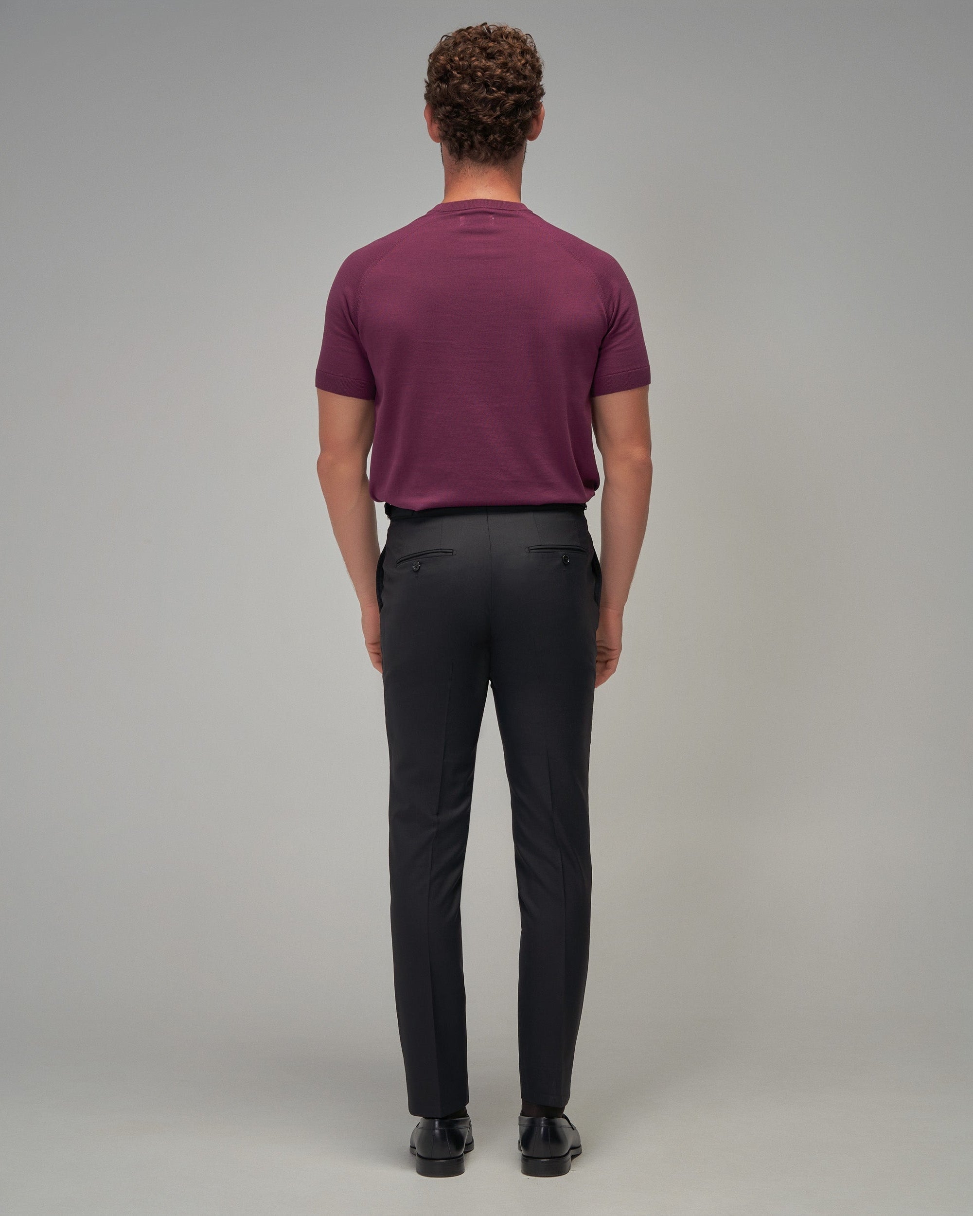 Raglan Sleeve T-Shirt - Plum - Brent Wilson