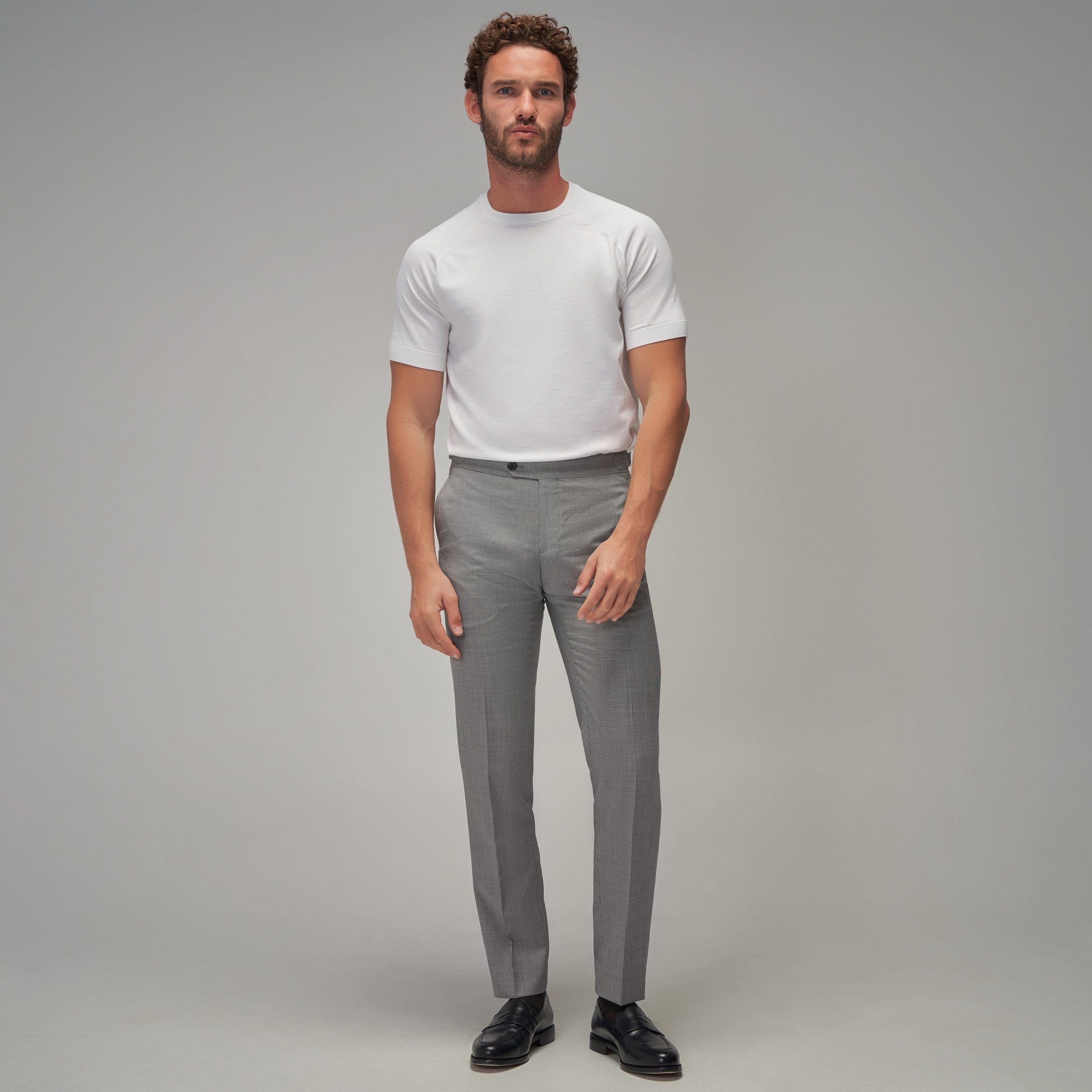 Raglan Sleeve T-Shirt - White - Brent Wilson